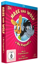 Lade das Bild in den Galerie-Viewer, Hase und Wolf - Alle 16 Original-Episoden in HD - plus 8 Bonus-Episoden (Nu Pagadi! / Na warte!) (Blu-ray)