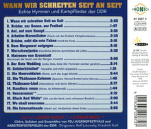 Lade das Bild in den Galerie-Viewer, Wann wir schreiten Seit an Seit (CD)