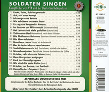 Lade das Bild in den Galerie-Viewer, Soldaten singen (CD)