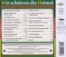 Lade das Bild in den Galerie-Viewer, Wir schützen die Heimat (CD)