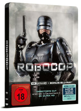 Lade das Bild in den Galerie-Viewer, RoboCop (Director's Cut) - 2-Disc Limited SteelBook (UHD-Blu-ray + Bonus-Blu-ray)