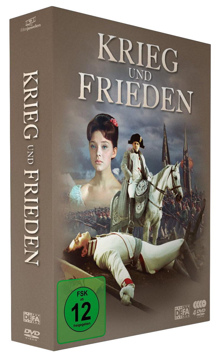 Krieg und Frieden 1-4 (4 DVD) – Der Ostfilm