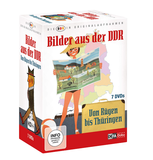 Die DDR in Originalaufnahmen - Bilder aus der DDR (Von Rügen bis nach Thüringen) (7DVDs)