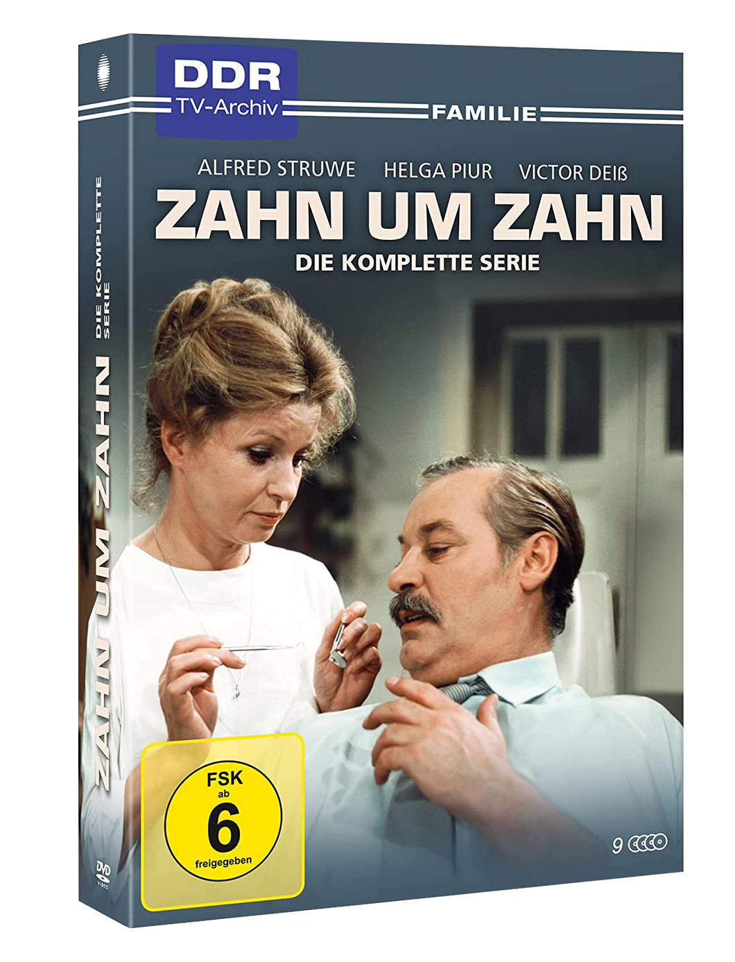 Zahn um Zahn - Die komplette Serie (9 DVD)