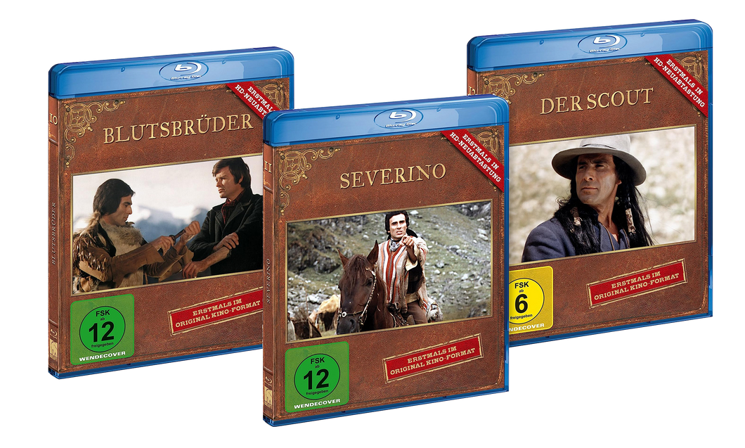 Gojko Mitić Blu-ray Paket (Blutsbrüder - Severino - Der Scout) (3 Blu-ray)