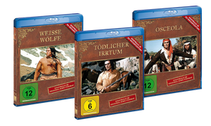 Gojko Mitić Blu-ray Paket (Weiße Wölfe - Tödlicher Irrtum - Osceola) (3 Blu-ray)