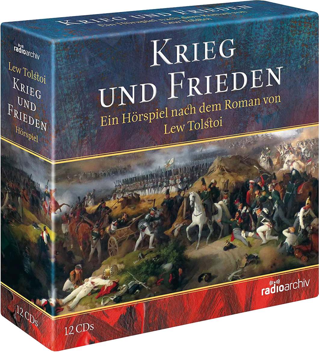 Krieg und Frieden - Hörspiel nach dem Roman von Lew Tolstoi - 12 CDs