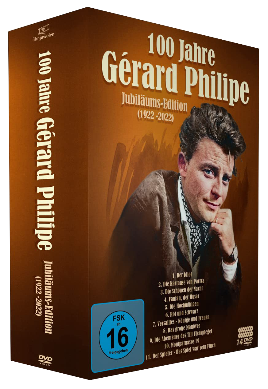 100 Jahre Gérard Philipe: Jubiläums-Edition (1922-2022) (14 DVDs)