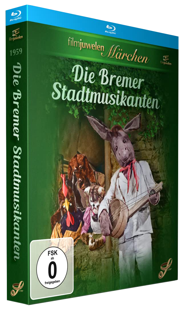 Die Bremer Stadtmusikanten (1959 Schongerfilm-Märchen) Blu-ray