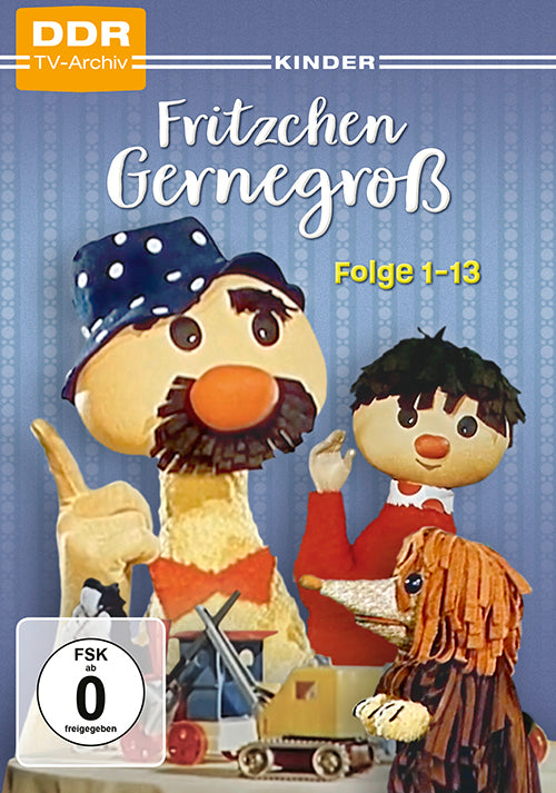 Fritzchen Gernegroß - Folgen 1-13 (DVD)