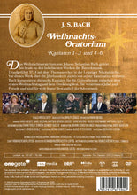 Lade das Bild in den Galerie-Viewer, Johann Sebastian Bach - Weihnachtsoratorium Kantaten 1-3 und 4-6 (1DVD)
