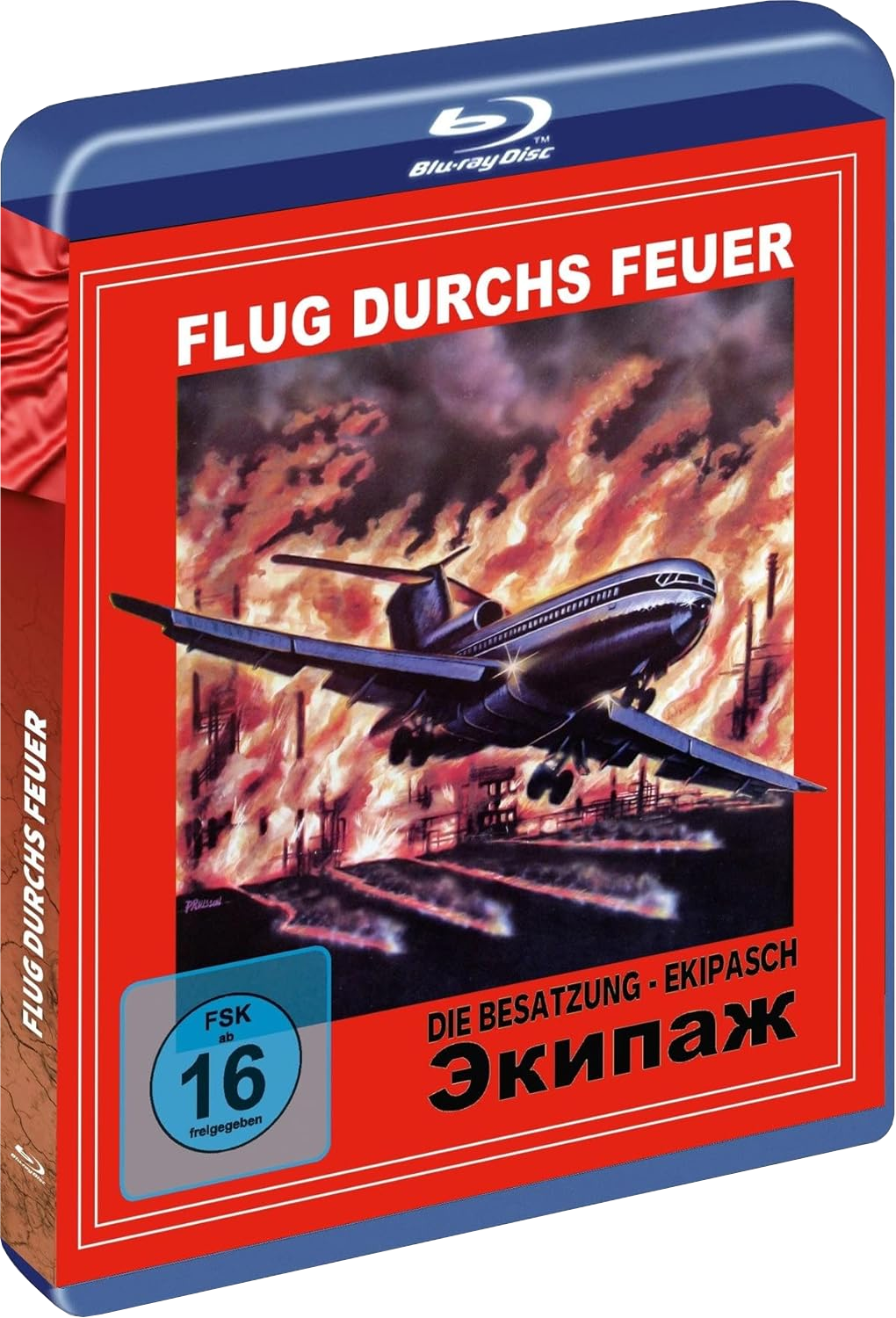 Flug durchs Feuer (Blu-ray) (Air Crew – Die Besatzung) Cover B