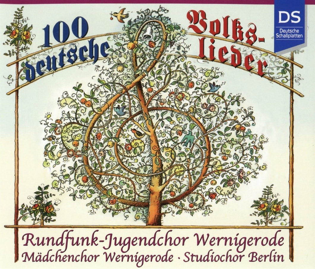 Die 100 schönsten deutschen Volkslieder (3CDs)