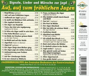 Auf, auf zum fröhlichen Jagen (CD)