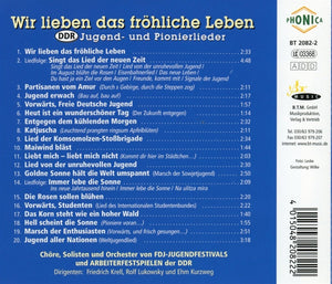 Wir Lieben das Fröhliche Leben (CD)