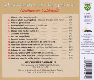 Weihnachten im Erzgebirge - Geschwister Caldarelli (CD)