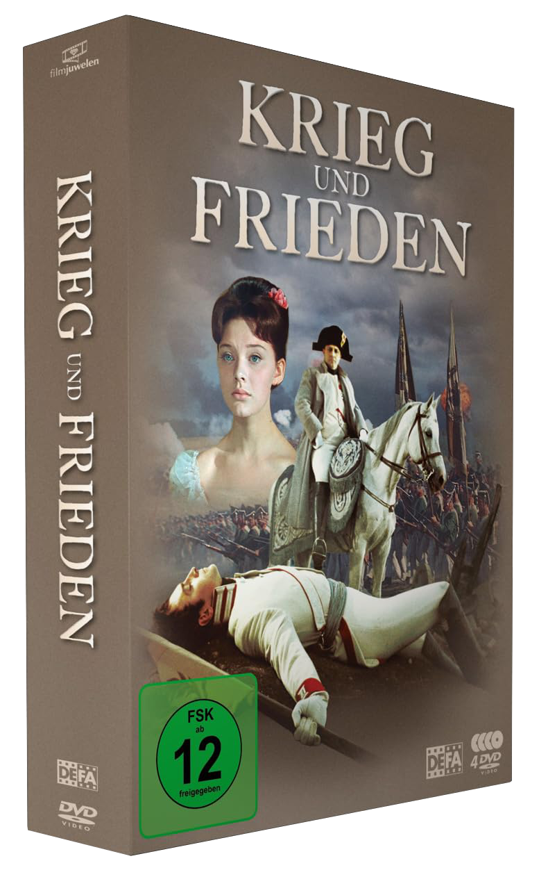 Krieg und Frieden 1-4 (4 DVD)