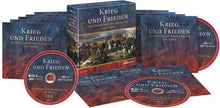 Lade das Bild in den Galerie-Viewer, Krieg und Frieden - Hörspiel nach dem Roman von Lew Tolstoi - 12 CDs
