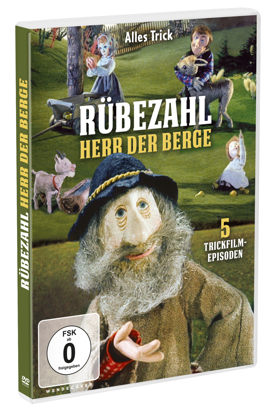 RÜBEZAHL – HERR DER BERGE 5 Trickfilm-Episoden