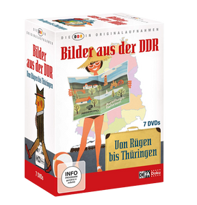 Die DDR in Originalaufnahmen - Bilder aus der DDR (Von Rügen bis nach Thüringen) (7DVDs)