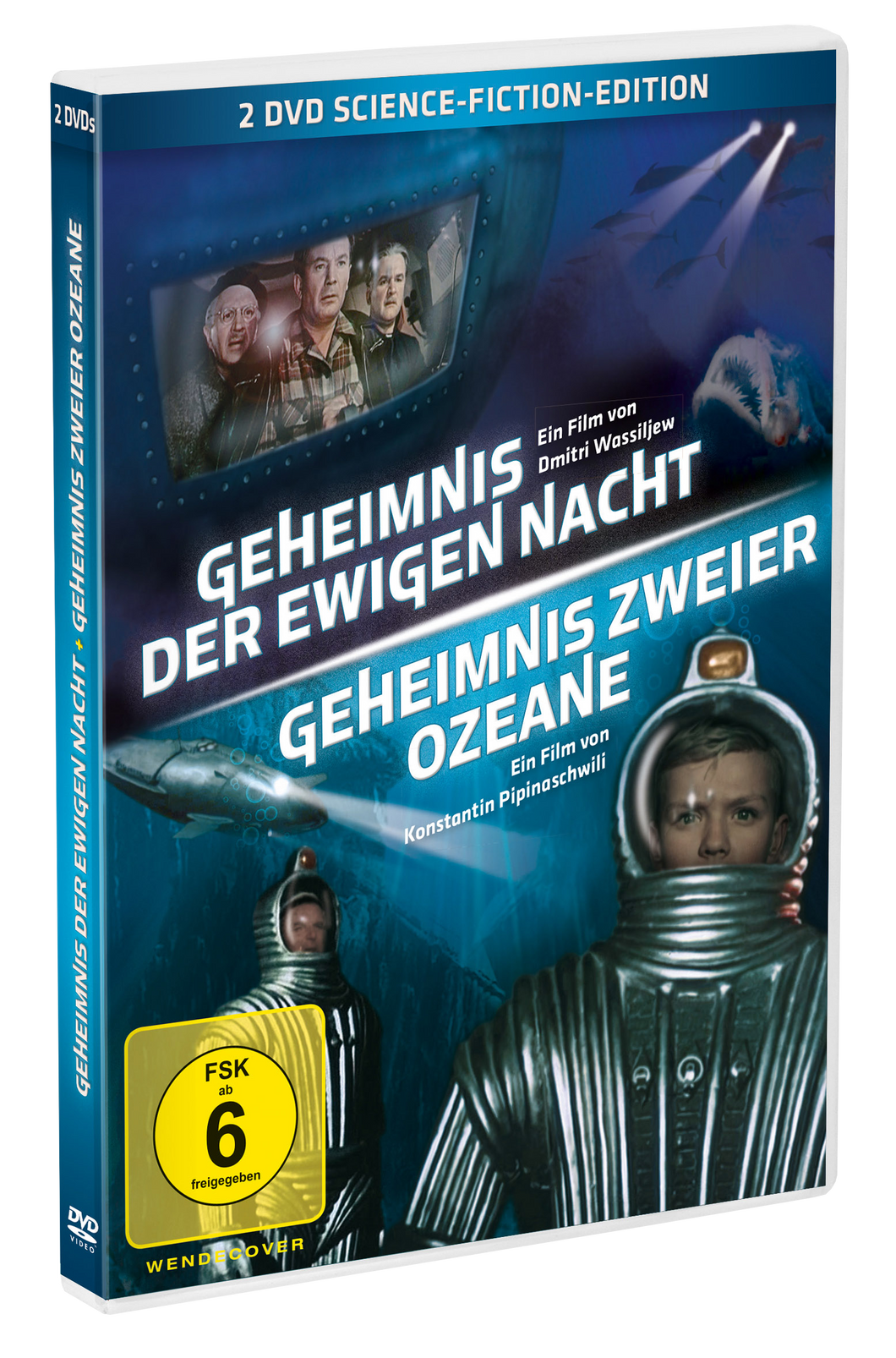 Geheimnis der ewigen Nacht / Geheimnis zweier Ozeane - Science-Fiction Doppel Edition