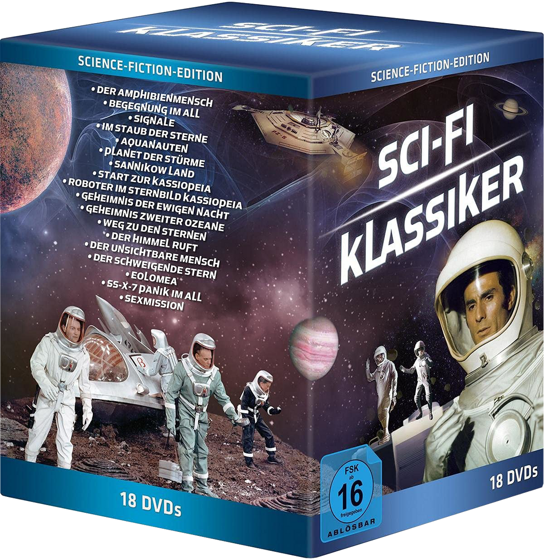 Sci-Fi Klassiker - Box (8 Doppelboxen + Sexmission + SSX7 Panik im All) [18 DVDs]