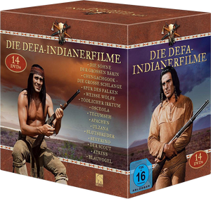 Indianer-Box (12x Gojko + Atkins + Blauvogel) (14 DVDs)