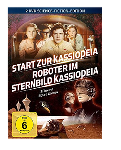Start zur Kassiopeia / Roboter im Sternbild Kassiopeia