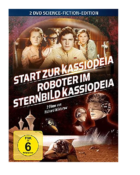 Start zur Kassiopeia / Roboter im Sternbild Kassiopeia