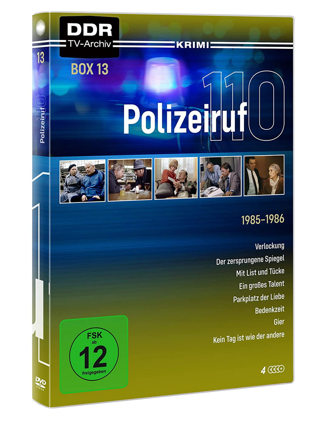 Polizeiruf 110 - Box 13 (Neuauflage 2023) (4 DVDs)