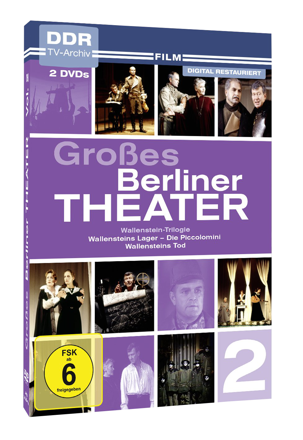 Großes Berliner Theater, Vol. 2 - Wallenstein-Trilogie  (2DVD)