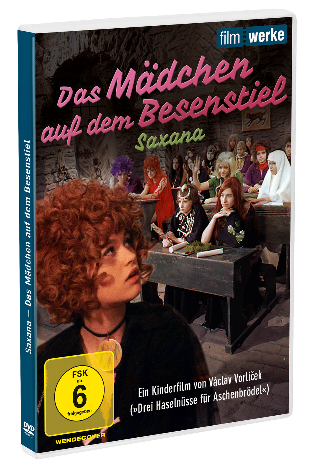 Das Mädchen mit dem Besenstiel (Saxana, die Hexe)