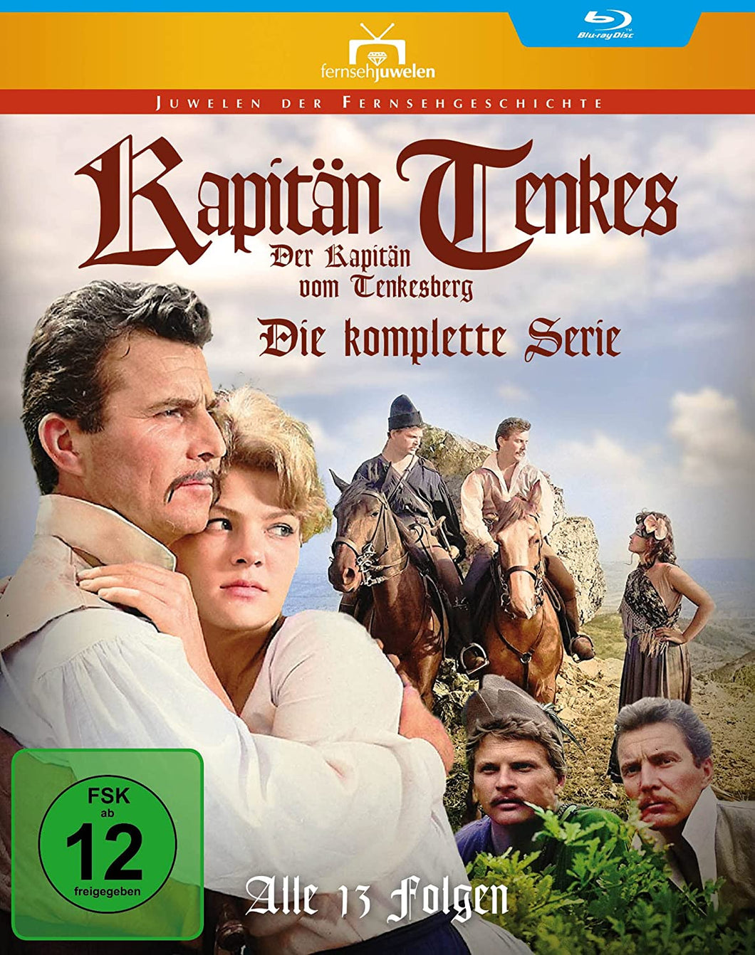 Kapitän Tenkes - Der Kapitän vom Tenkesberg (Alle 13 Folgen) (Gesamtedition)  (Blu-ray)